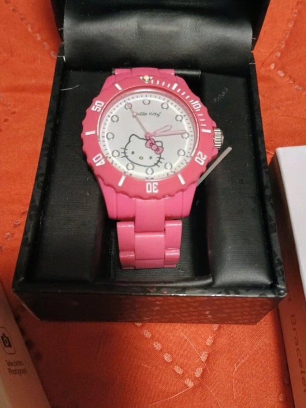 Hello Kitty Pink Kids Watch with Character Dial